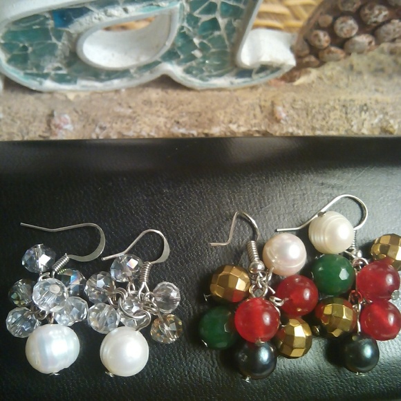 Fun and joy handmade earrings - Picture 1 of 2